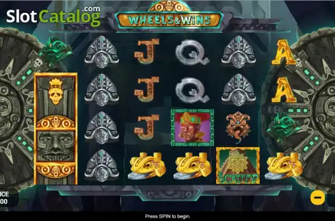 Скрин2. Wheels & Wins слот