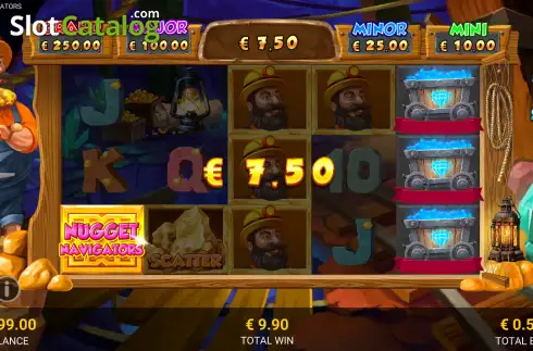 Скрин3. Nugget Navigators слот