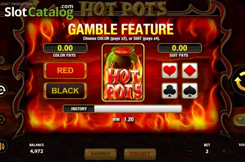Скрин4. Hot Pots (Relax) слот