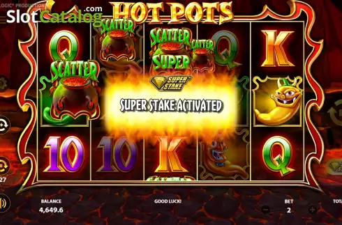 Скрин6. Hot Pots (Relax) слот