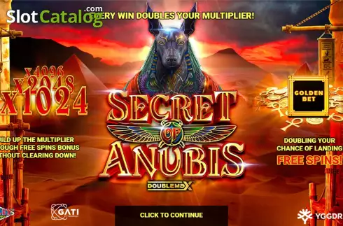 Скрин2. Secret of Anubis Doublemax слот