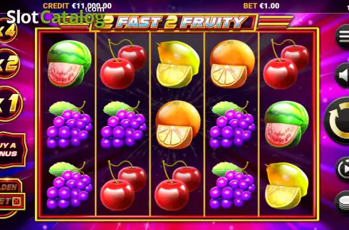 Скрин2. 2 Fast 2 Fruity слот