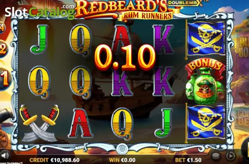 Скрин3. Redbeard’s Rum Runners DoubleMax слот
