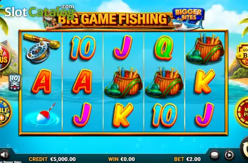 Скрин2. Big Game Fishing Bigger Bites слот