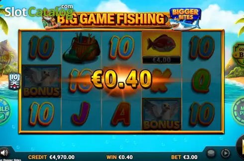 Скрин3. Big Game Fishing Bigger Bites слот