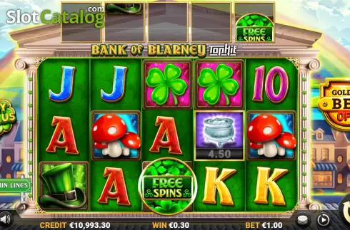 Скрин3. Bank of Blarney TopHit слот