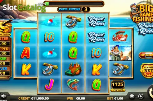 Скрин2. Big Game Fishing Rapid Riches слот