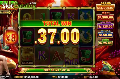 Скрин3. Dublin Up Pots O'Gold слот
