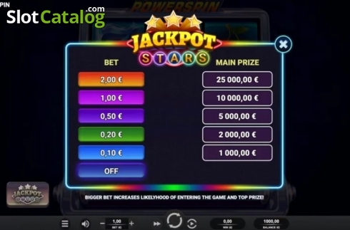Скрин3. Powerspin слот