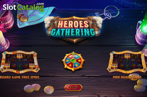 Скрин2. Heroes Gathering слот
