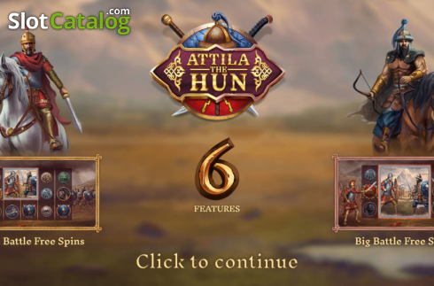 Скрин2. Attila The Hun слот