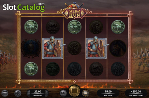 Скрин5. Attila The Hun слот