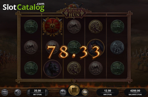 Скрин6. Attila The Hun слот