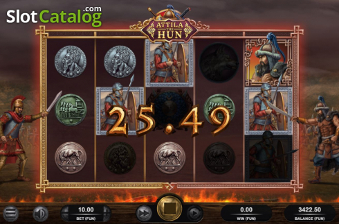 Скрин7. Attila The Hun слот