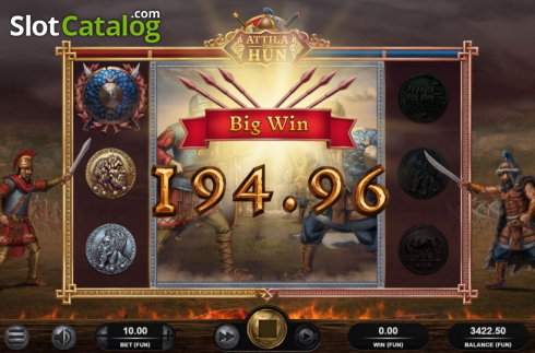 Скрин9. Attila The Hun слот