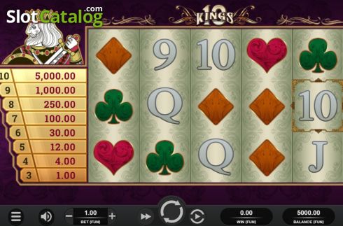 Скрин3. 10 Kings слот