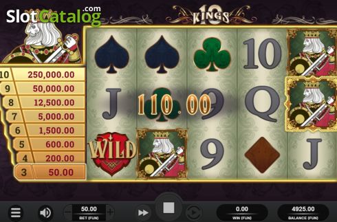 Скрин4. 10 Kings слот
