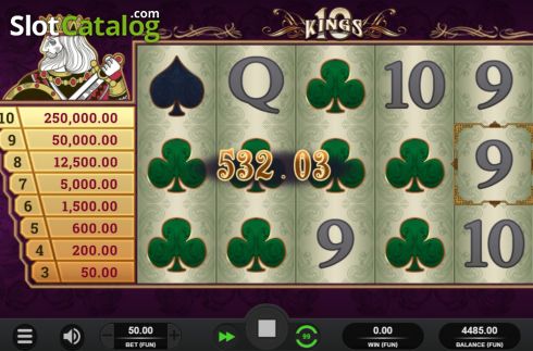 Скрин6. 10 Kings слот