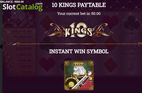 Скрин8. 10 Kings слот