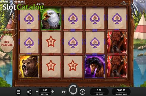 Скрин3. Spirit of the Beast слот