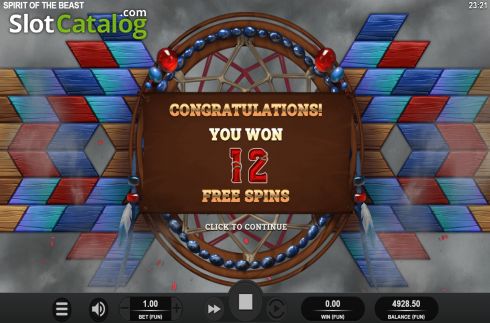 Скрин7. Spirit of the Beast слот