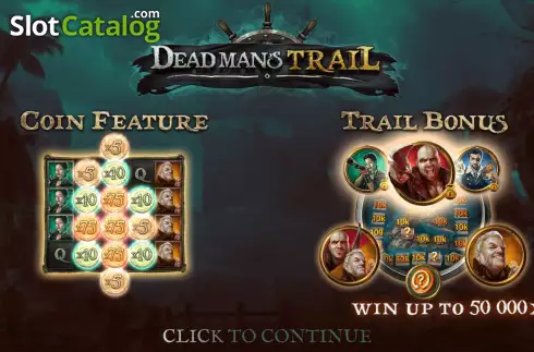 Скрин2. Dead Mans Trail слот