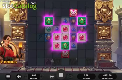Скрин7. Cluster Tumble слот
