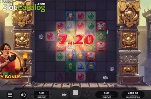 Скрин8. Cluster Tumble слот