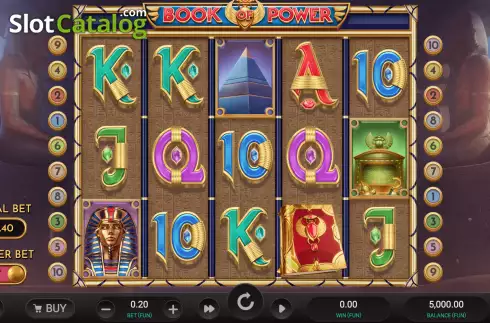 Скрин3. Book of Power (Relax Gaming) слот