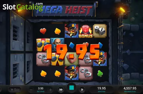 Скрин4. Mega Heist слот