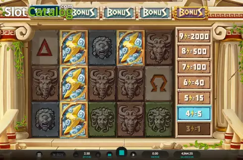 Скрин5. Titan Strike слот