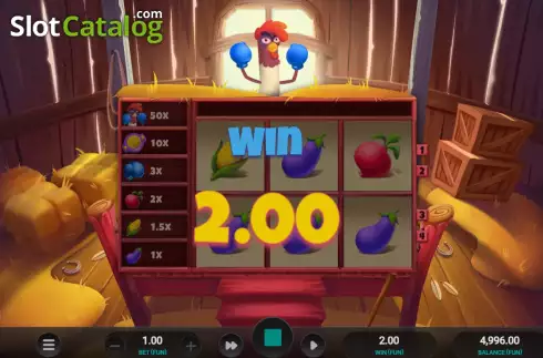 Скрин3. Feather Fury слот