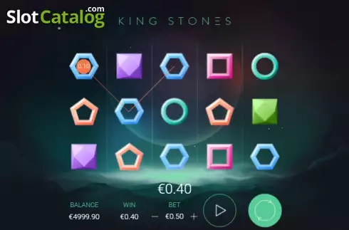 Скрин2. King Stones слот