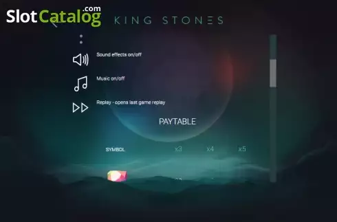 Скрин6. King Stones слот