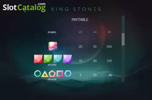 Скрин7. King Stones слот