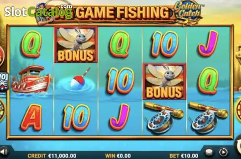 Скрин2. Big Game Fishing Golden Catch слот