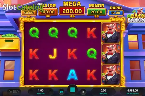 Скрин3. Bacon Bankroll слот