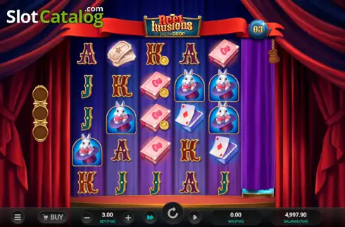 Скрин2. Reel Illusions Dream Drop слот