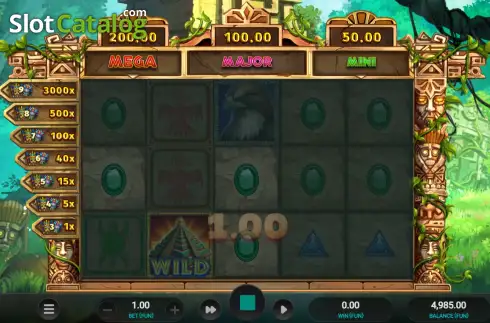 Скрин3. Masked Treasures слот
