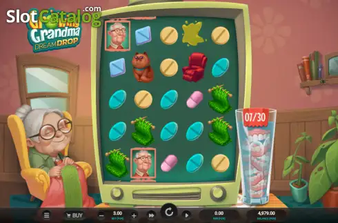 Скрин2. Growing Grandma Dream Drop слот