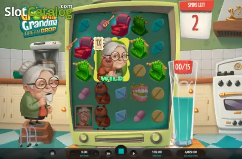 Скрин3. Growing Grandma Dream Drop слот
