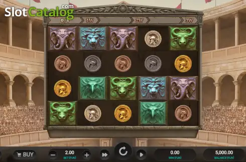 Скрин2. Arena of Fortune слот