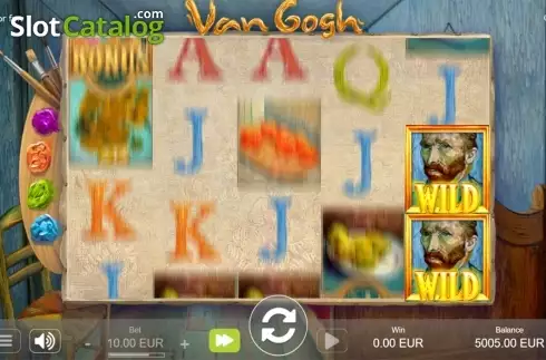 Скрин5. Van Gogh (Million Games) слот