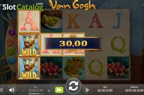 Скрин7. Van Gogh (Million Games) слот