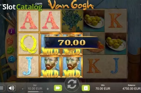 Скрин8. Van Gogh (Million Games) слот