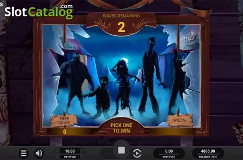 Скрин6. Zombie Circus слот