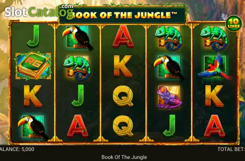 Скрин2. Book Of The Jungle слот