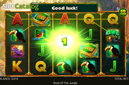 Скрин4. Book Of The Jungle слот