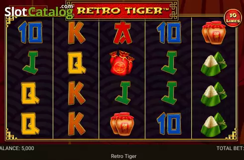 Скрин2. Retro Tiger слот