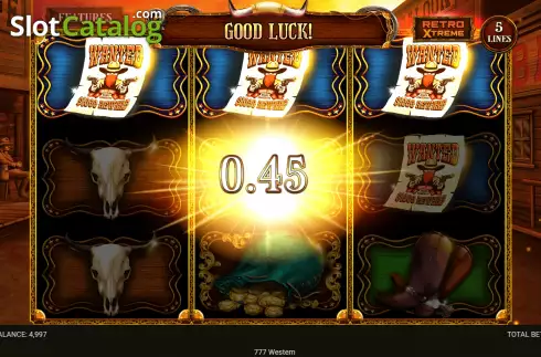 Скрин3. 777 Western слот